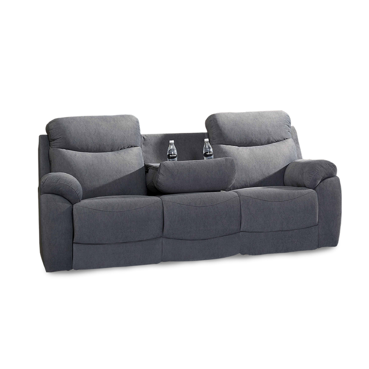 UME Recliner 1 Seater Sofa (Dark Grey)