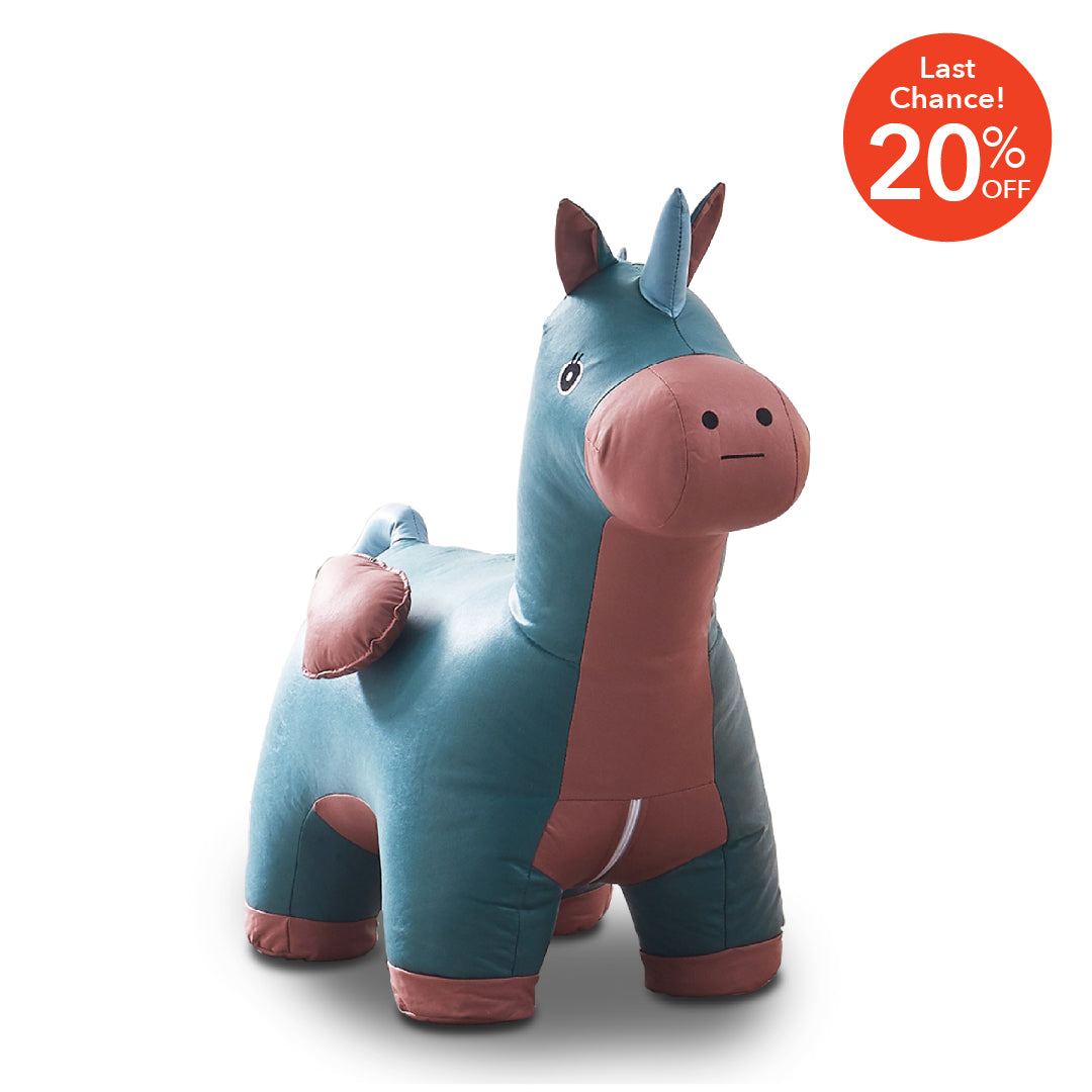 UNICORN Stool (Pink + Aqua Blue)