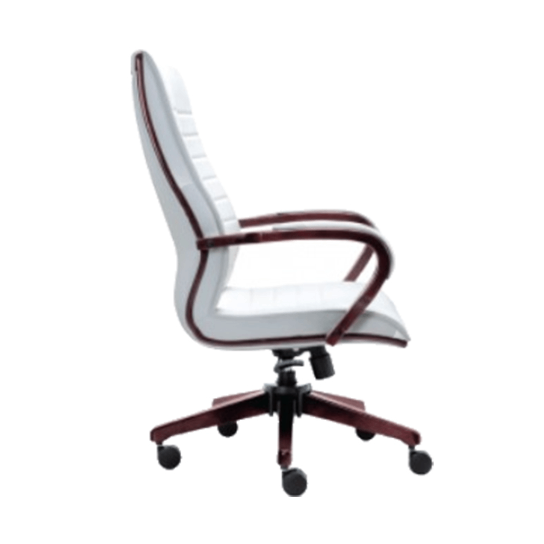 UPMOST Wooden High Back Chair