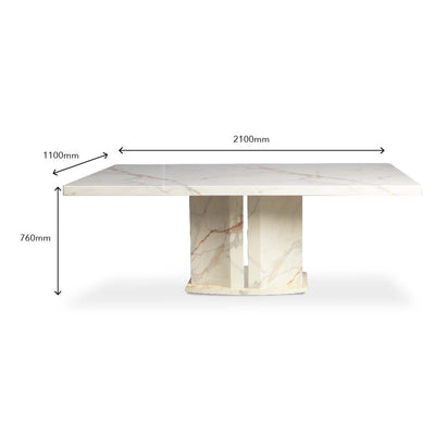 VADUZE Marble Dining Table