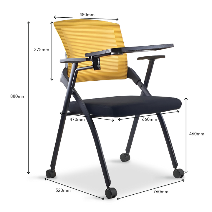 MARLO Foldable Chair with Table