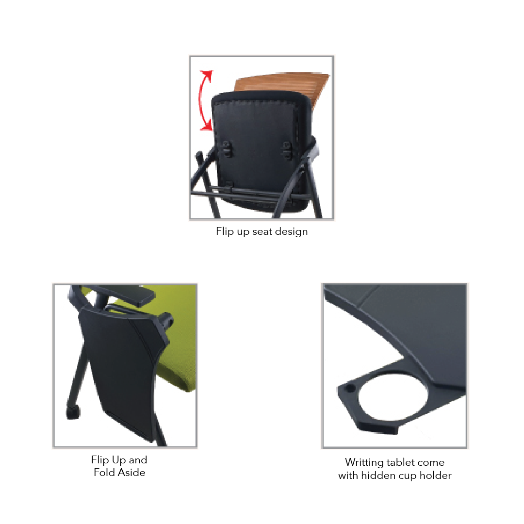 MARLO Foldable Chair with Table