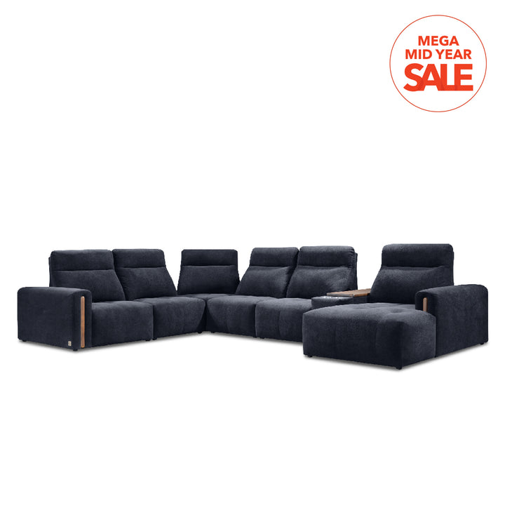 VASANTHA Push Back Corner Sofa