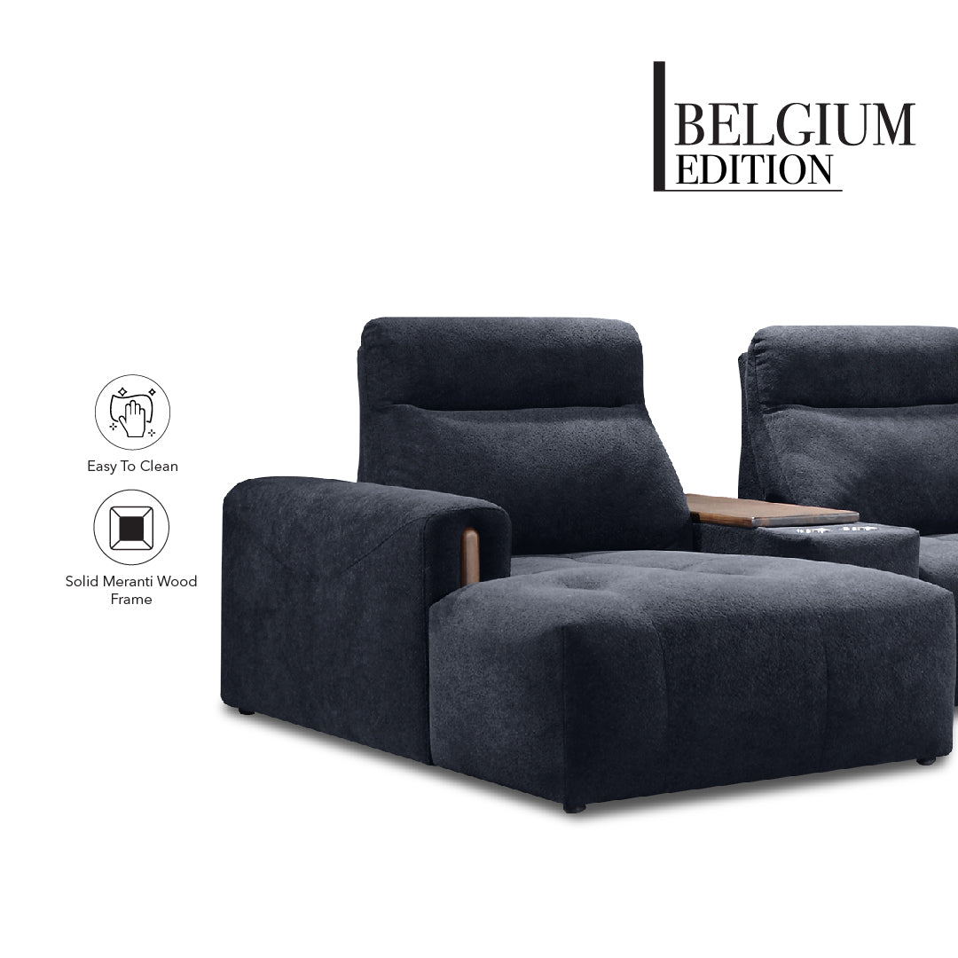 VASANTHA Push Back Corner Sofa