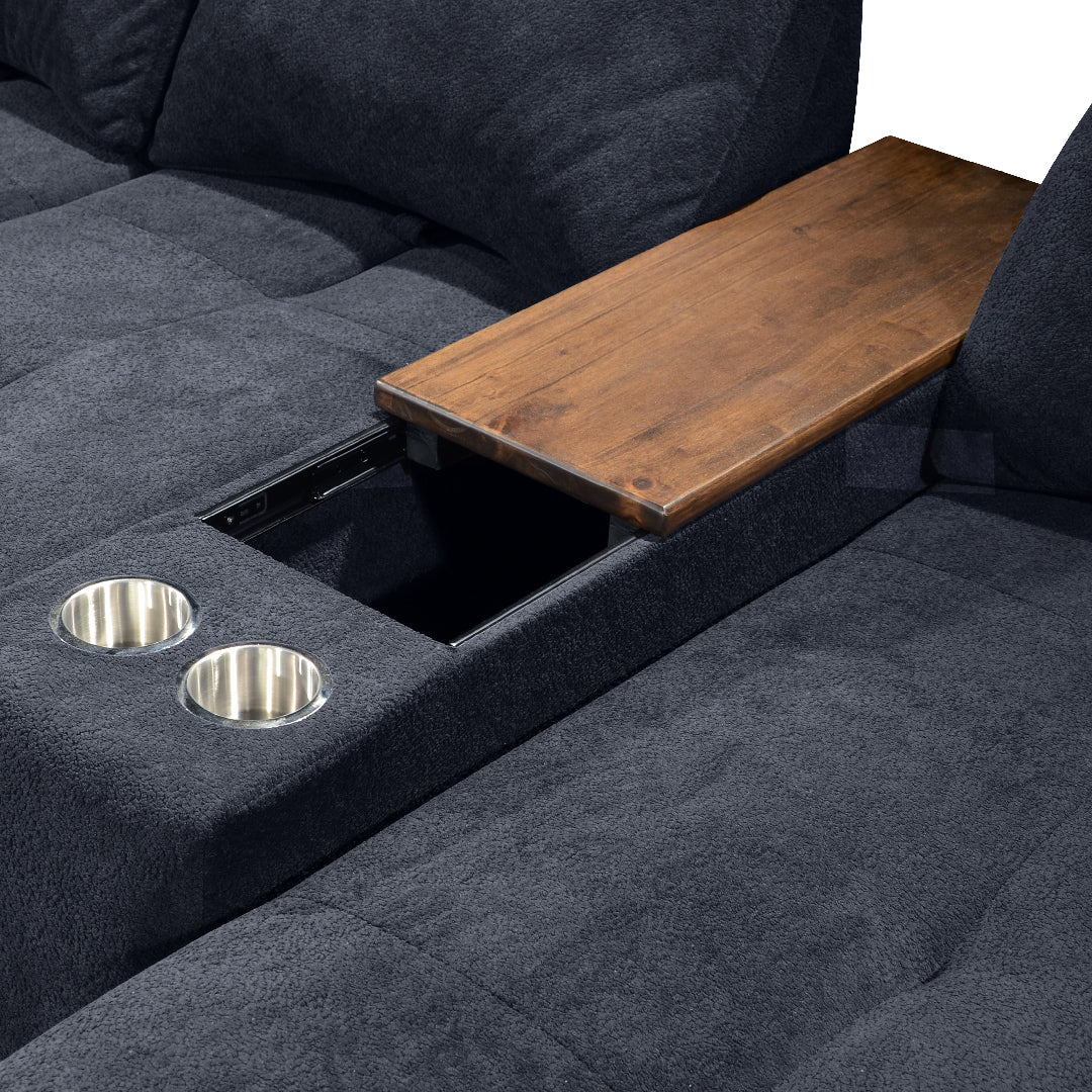 VASANTHA Push Back Corner Sofa