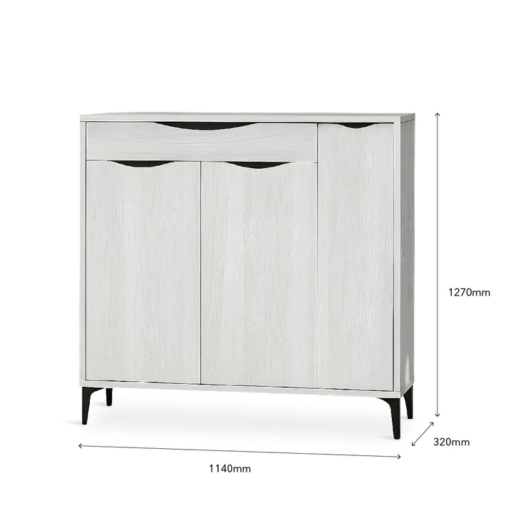VASTIA Shoes Cabinet Beige