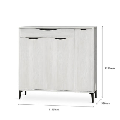 VASTIA Shoes Cabinet Beige