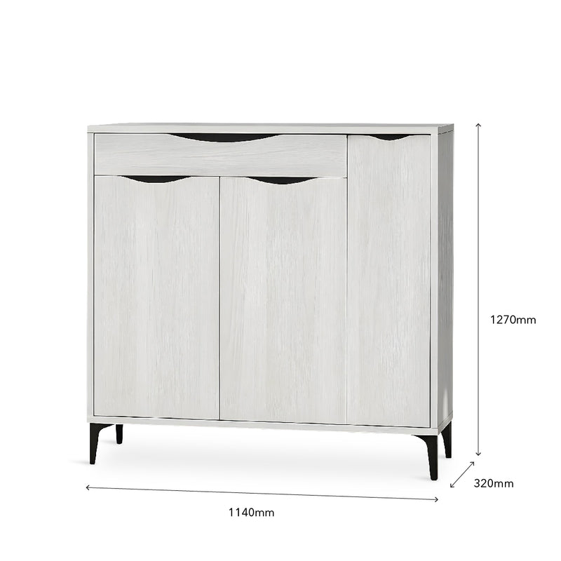 VASTIA Shoes Cabinet Beige