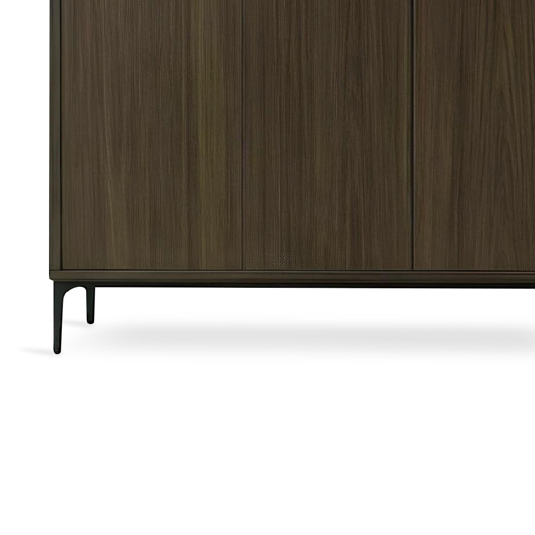 VASTIA Shoes Cabinet Walnut