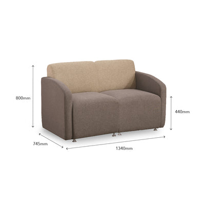 VERSA 2 Seater Sofa with Armrest