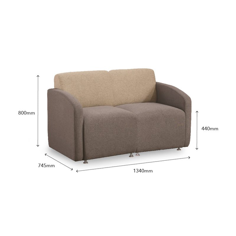 VERSA 2 Seater Sofa with Armrest