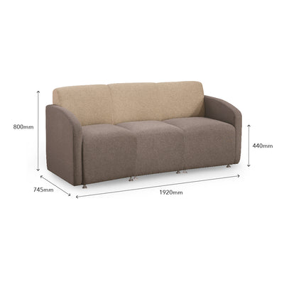 VERSA 3 Seater Sofa with Armrest