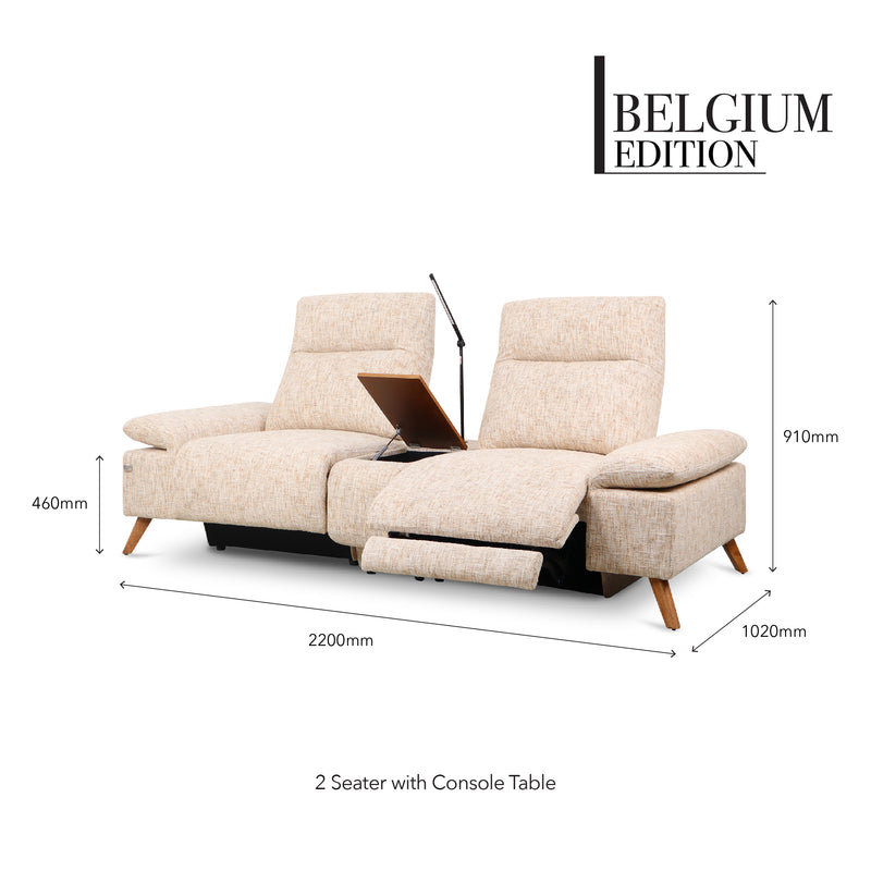 VIANA II 2 Seater Recliner Sofa