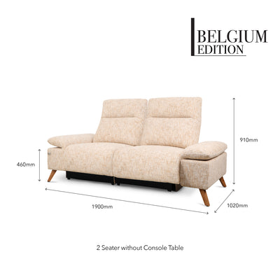 VIANA II 2 Seater Recliner Sofa