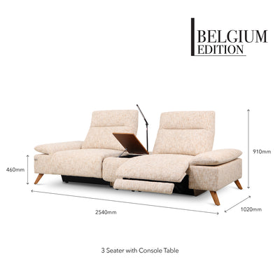 VIANA II 3 Seater Recliner Sofa