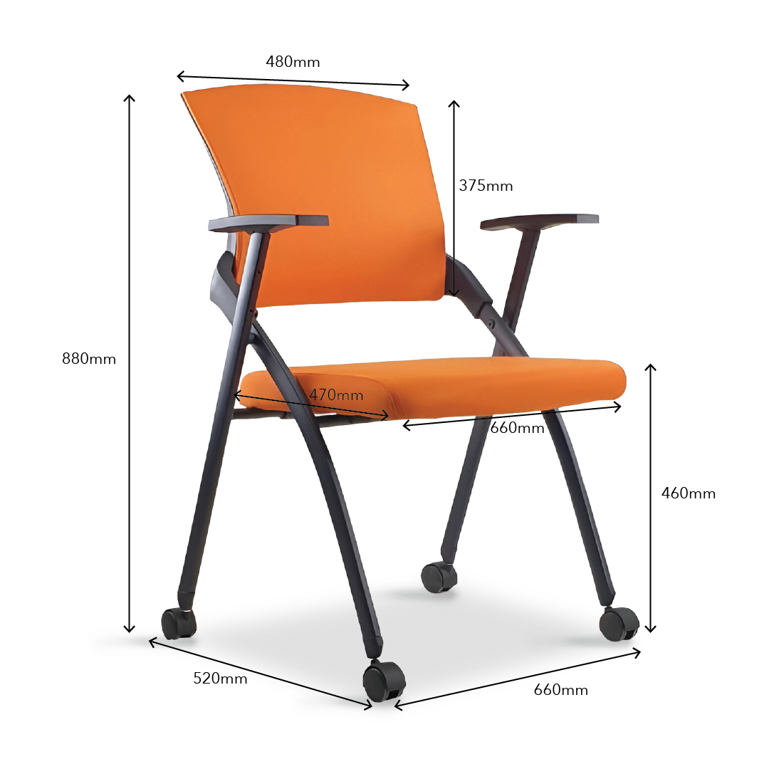 VURANA Foldable Chair with Armrest