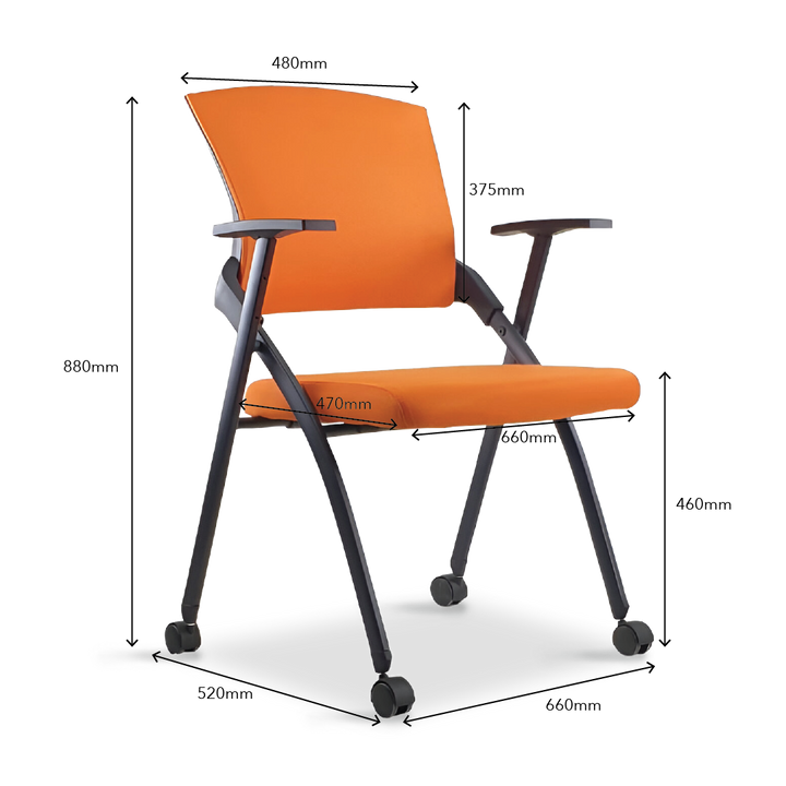 VURANA Foldable Chair with Armrest