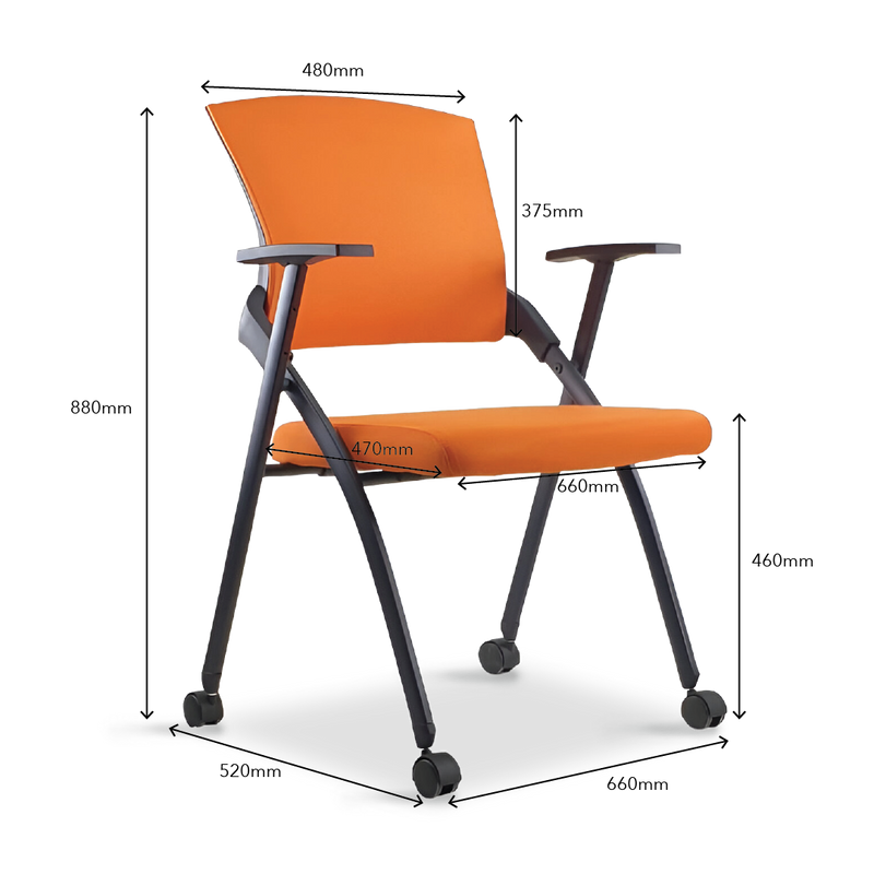 VURANA Foldable Chair with Armrest