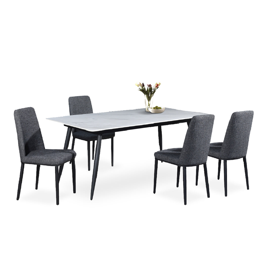 VANNI IV Ceramic Dining Set