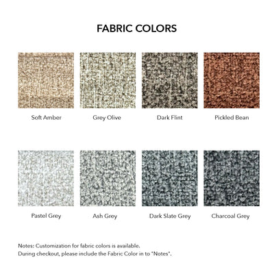 COEY L Shape Sofa with Console Table Dark Slate Grey