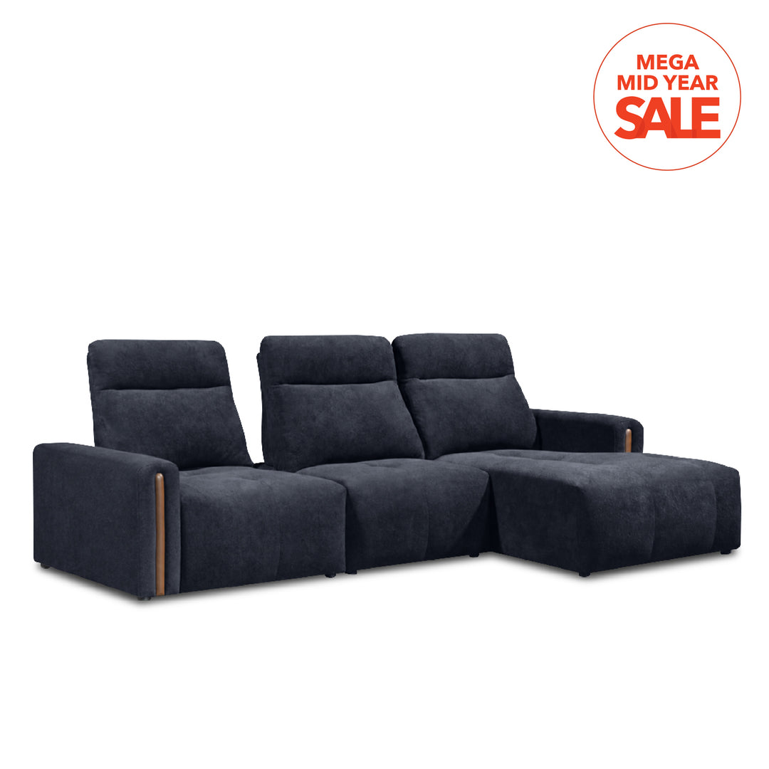 VASANTHA Push Back L-Shape Sofa