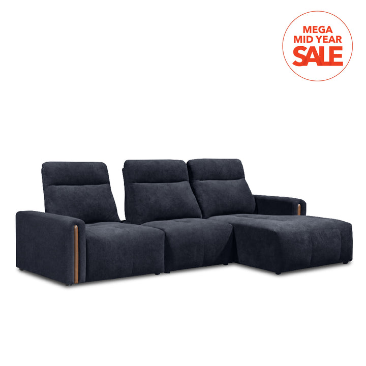 VASANTHA Push Back L-Shape Sofa