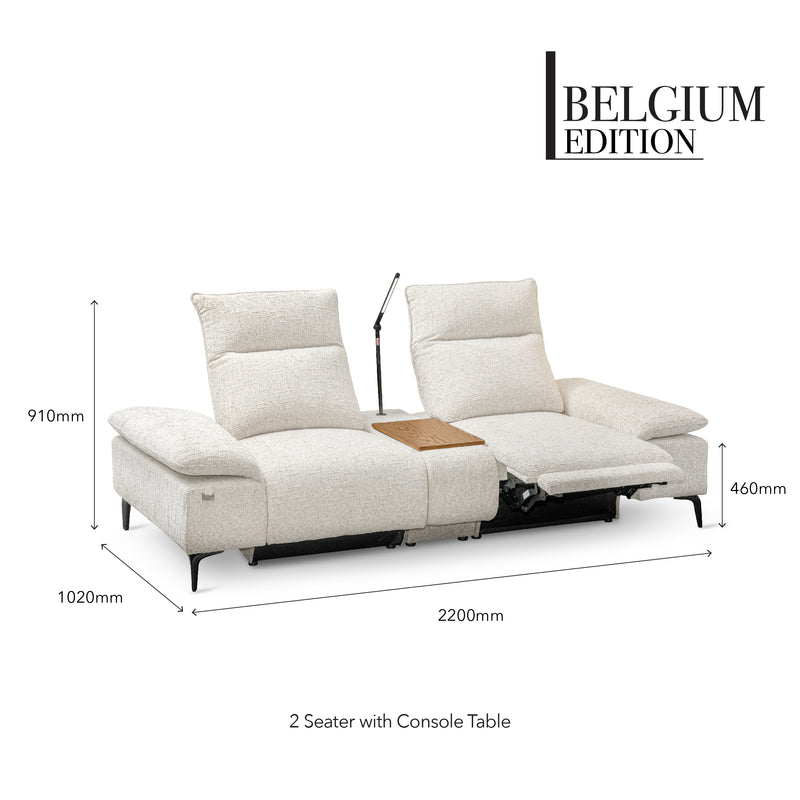 VIANA 2 Seater Recliner Sofa