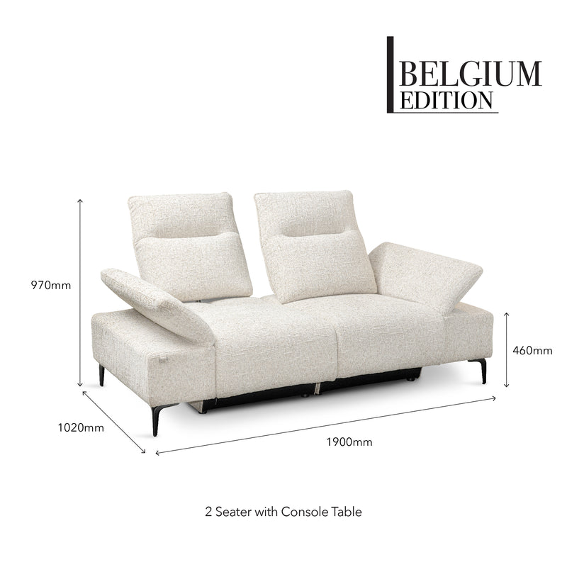 VIANA 2 Seater Recliner Sofa