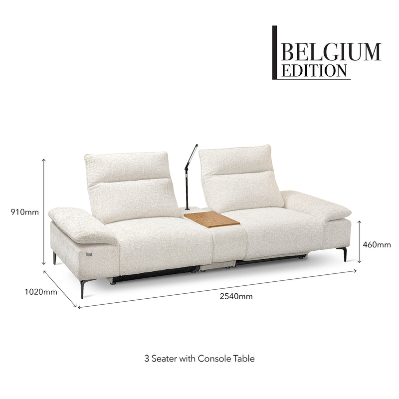VIANA 3 Seater Recliner Sofa