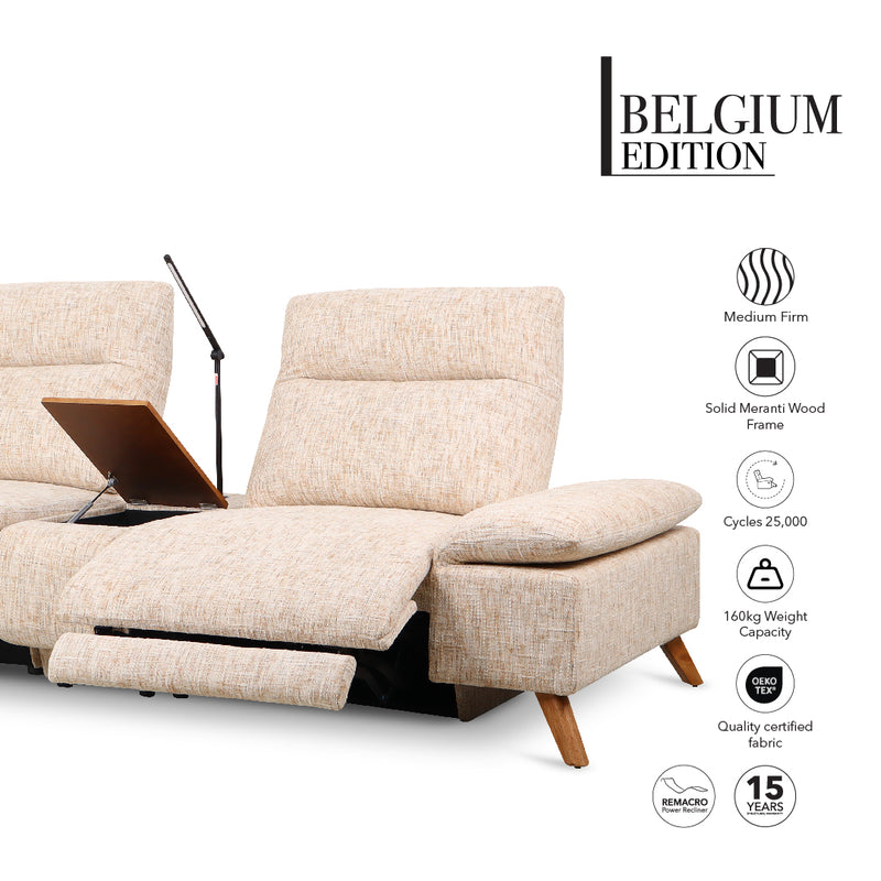 VIANA II 3 Seater Recliner Sofa