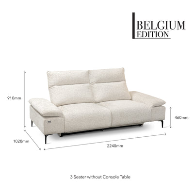 VIANA 3 Seater Recliner Sofa