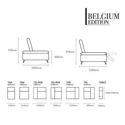VIANA II 2 Seater Recliner Sofa