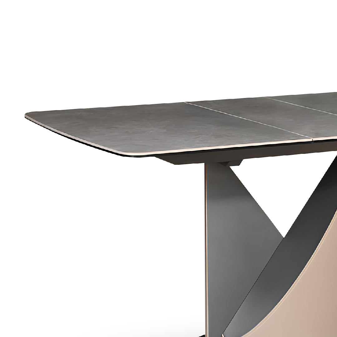 VICKE Extendable Ceramic Dining Table