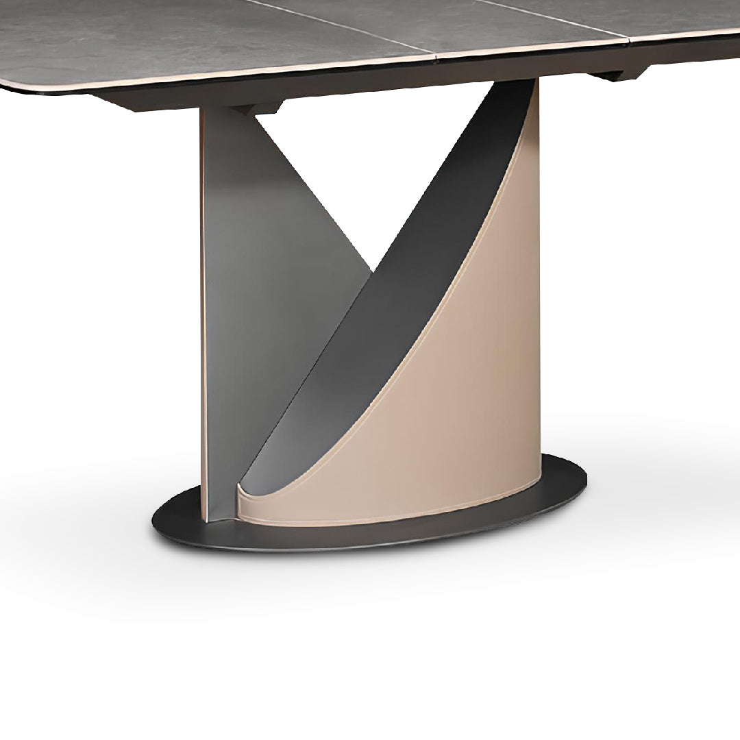 VICKE Extendable Ceramic Dining Table