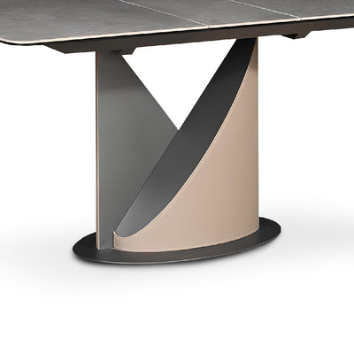 VICKE Extendable Ceramic Dining Table