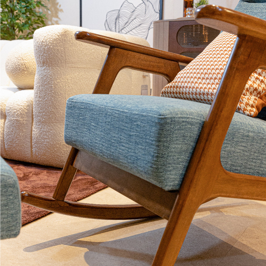 VINCENT High Back Rocking Chair