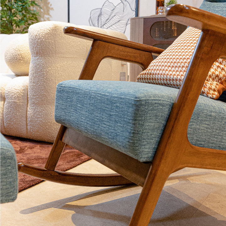 VINCENT High Back Rocking Chair