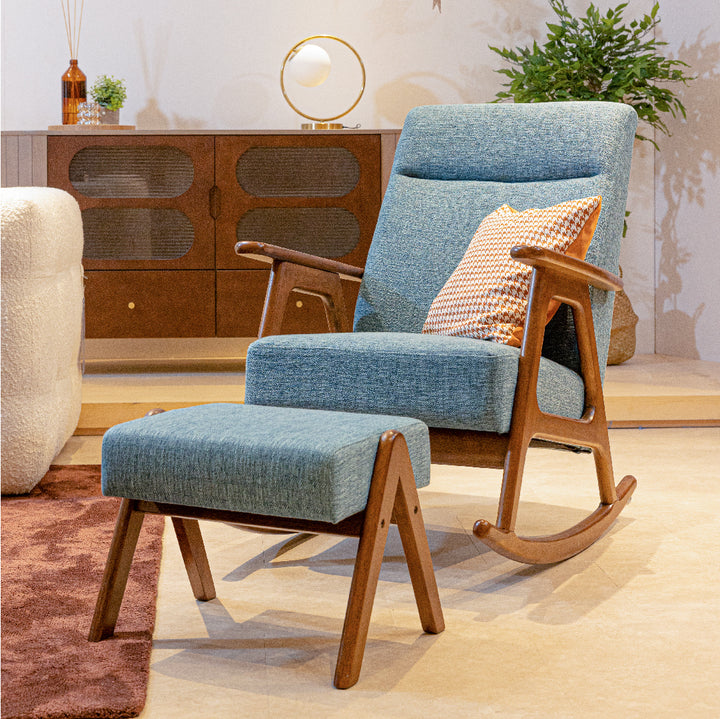 VINCENT High Back Rocking Chair