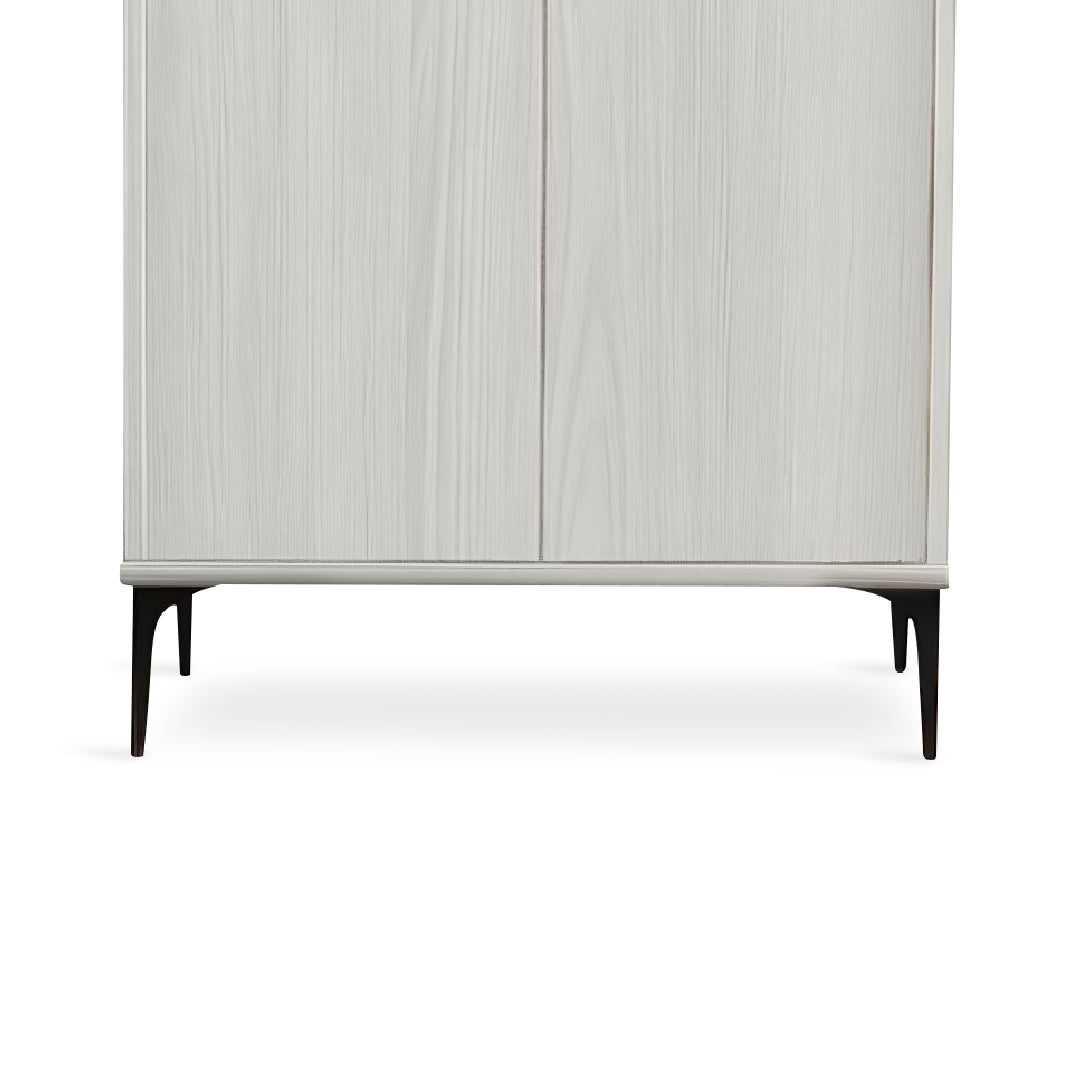 VINITA Shoes Cabinet Beige