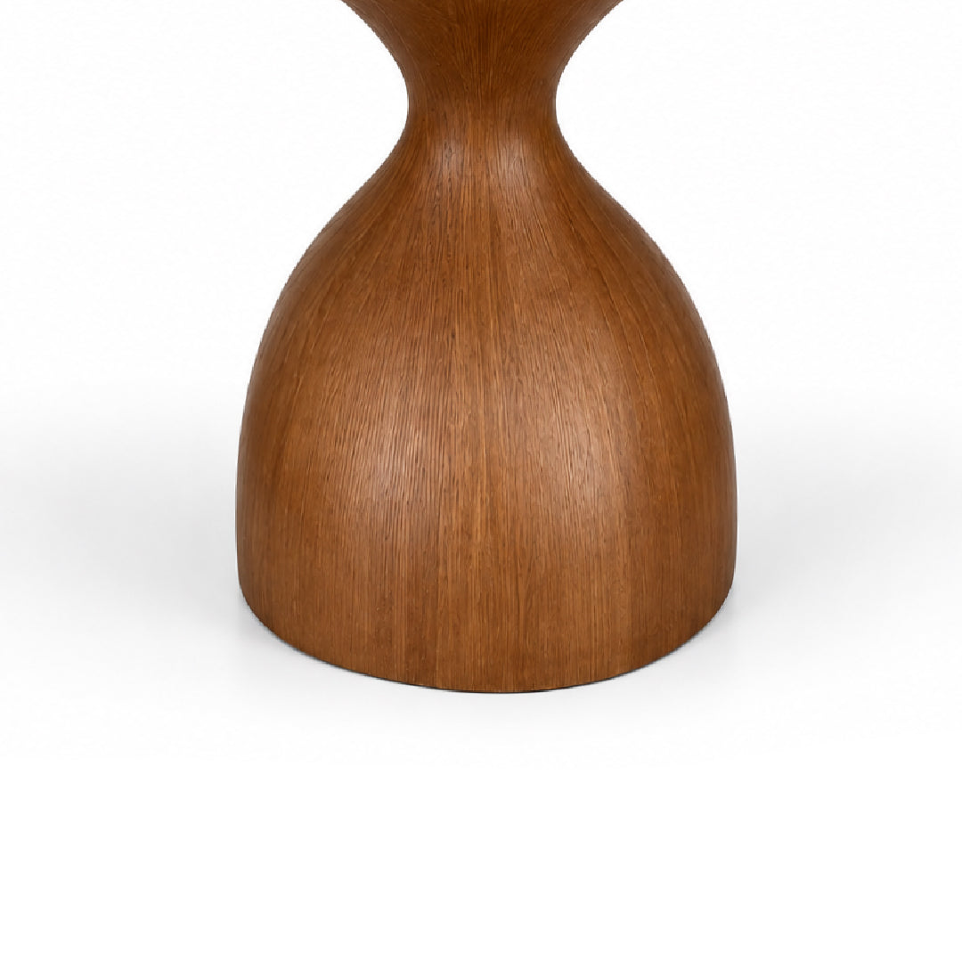 VIORA Natural Stone Oval Dining Table