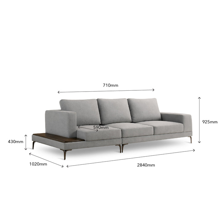 VOLLEY 3 Seater Sofa
