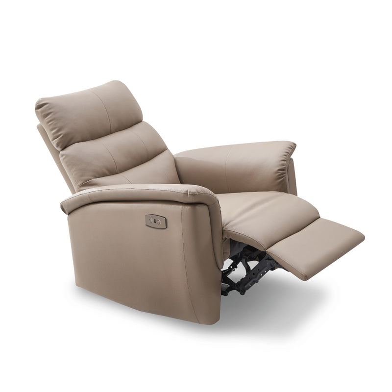 VOWELL Power Recliner Taupe