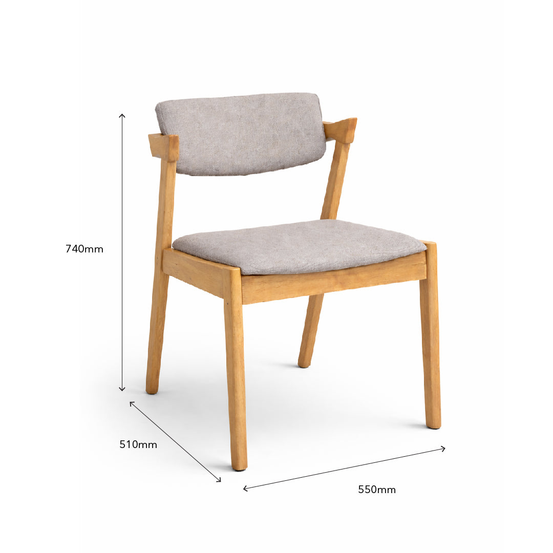 VUREN Dining Chair Natural