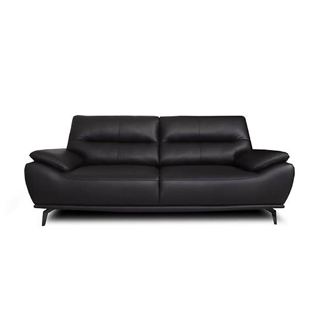 WALTER Half Leather 3 Seater Sofa