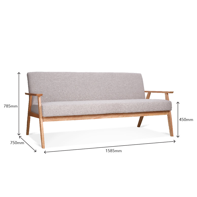 WENDELBURG 3 Seater Sofa