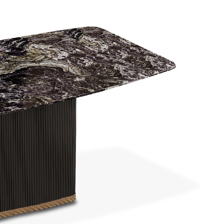 WELLS Crystal Marble Dining Table