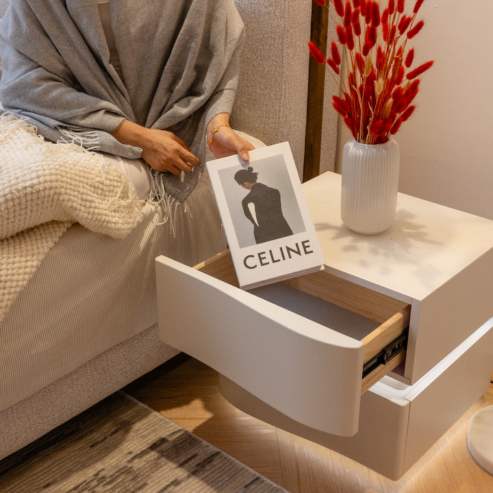 WILBUR Side Table White