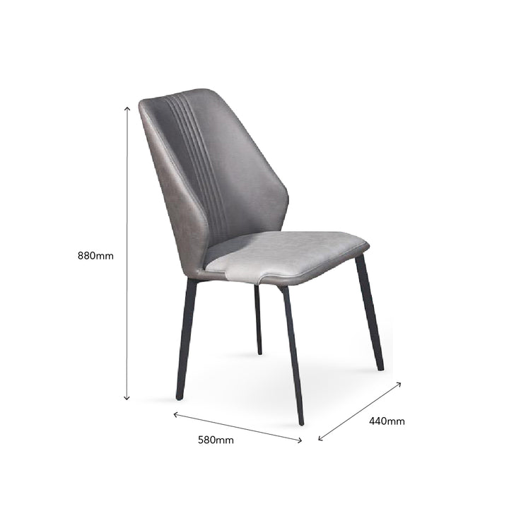 WILLOWAN Rectangle Marble Dining Set