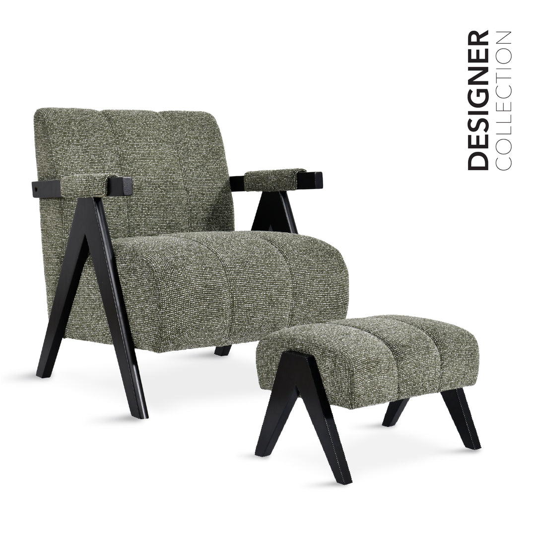 WREN Accent Chair with Ottoman