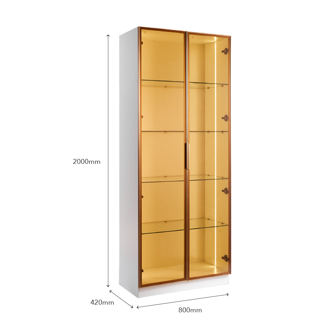WAFA 2 Door Display Cabinet